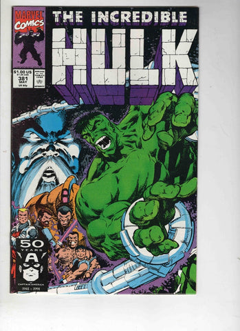 Incredible Hulk #381 1991 Marvel Comics