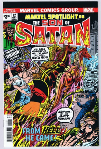 Son Of Satan 2019 Marvel Spotlight Facsimile Edition #12 Origin Son of Satan