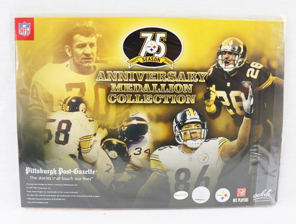 VINTAGE 2007 Post Gazette Pittsburgh Steelers Medallion Collection Book