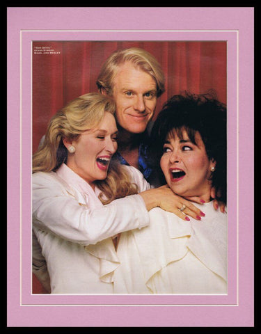 Meryl Streep Roseanne Barr Ed Begley 1989 Framed 11x14 Photo Display 