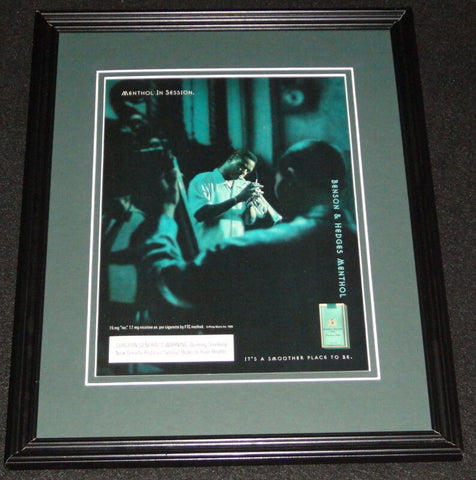 1999 Benson & Hedges Menthol Cigarettes Framed 11x14 ORIGINAL Advertisement