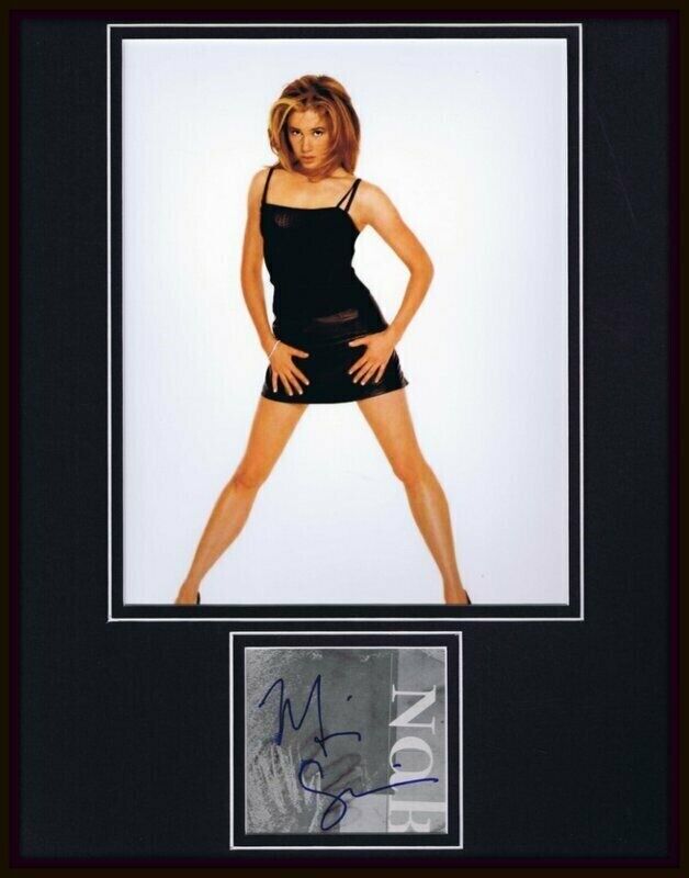 Mira Sorvino Signed Framed 11x14 Photo Display JSA