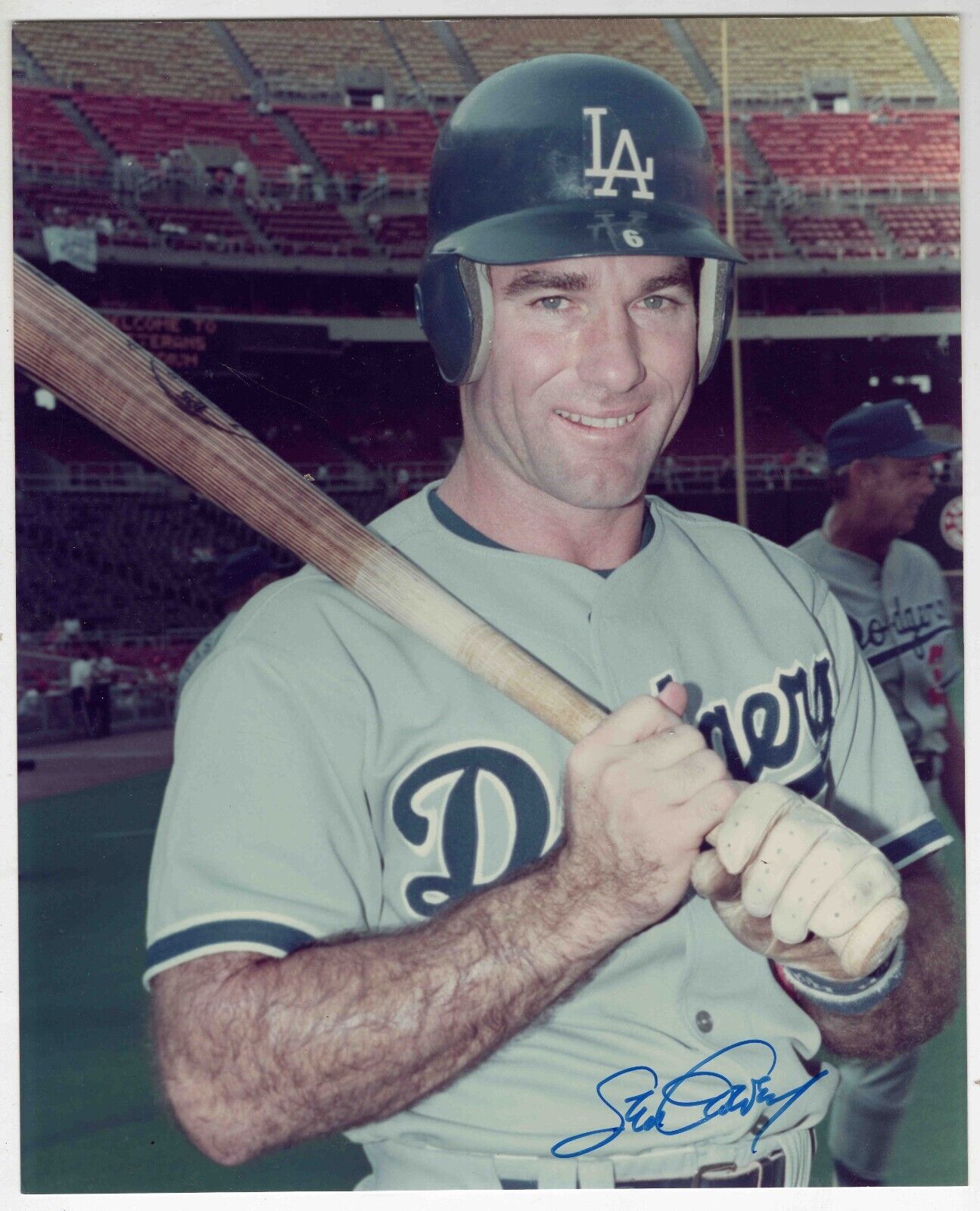 Steve Garvey Signed 8x10 Photo Dodgers