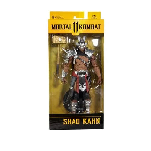 NEW SEALED 2022 McFarlane Mortal Kombat Shao Kahn Platinum 7" Action Figure