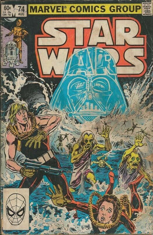 Star Wars #74 ORIGINAL Vintage 1983 Marvel Comics 