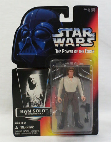 VINTAGE SEALED 1996 Star Wars POTF Han Solo Carbonite Action Figure