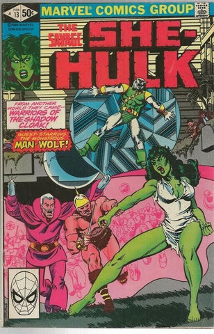 Savage She-Hulk #13 ORIGINAL Vintage 1981 Marvel Comics Disney+