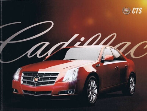 ORIGINAL Vintage 2008 Cadillac CTS Sales Brochure Book