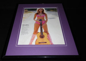 Nancy Sinatra Boots Bikini Framed 11x14 Photo Display 