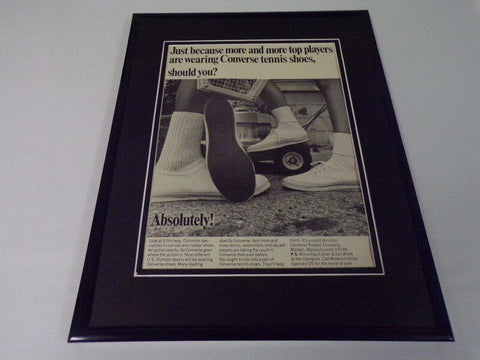 1968 Converse Tennis Shoes 11x14 Framed ORIGINAL Vintage Advertisement 