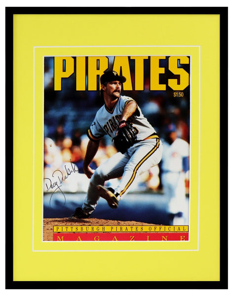 Doug Drabek Signed Framed 11x14 Vintage Pittsburgh Pirates Magazine Cover