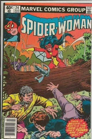 Spider Woman #24 ORIGINAL Vintage 1980 Marvel Comics 