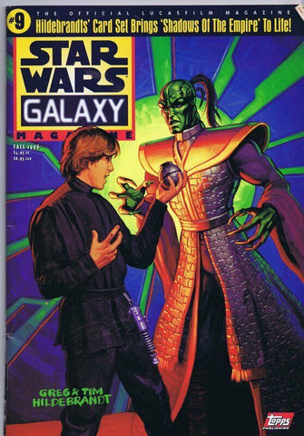 ORIGINAL Vintage Fall 1996 Star Wars Galaxy Magazine #9 Luke Skywalker