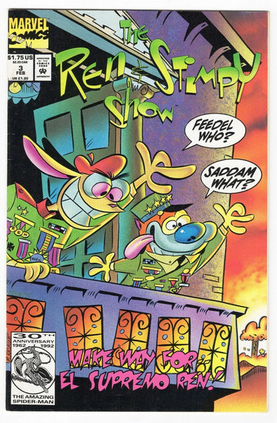 Ren and Stimpy Show #3 VINTAGE 1993 Marvel Comics