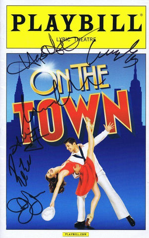 On the Town 2015 Cast Signed Playbill Misty Copeland 