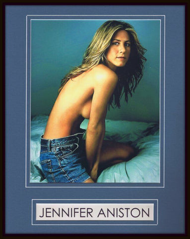 Jennifer Aniston Framed 11x14 Photo Display 