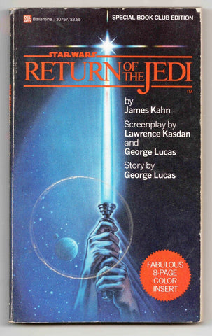 VINTAGE 1983 Star Wars Return of the Jedi Paperback Book James Kahn