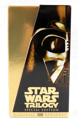 Star Wars Trilogy VINTAGE VHS Cassette Boxed Set of 3 Special Edition