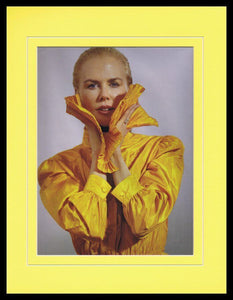 Nicole Kidman 2019 in yellow Framed 11x14 Photo Display