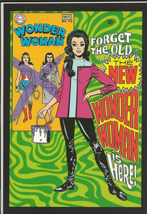 Wonder Woman #178 1968 4x5" Cover Postcard 2010 DC Comics  