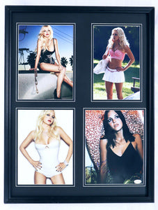 Anna Faris Signed Framed 18x24 Photo Set JSA House Bunny Scary Movie