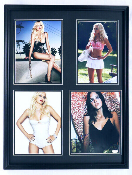 Anna Faris Signed Framed 18x24 Photo Set JSA House Bunny Scary Movie