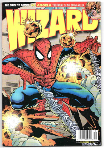 Wizard Magazine #64 VINTAGE 1996 Spider-Man Cover