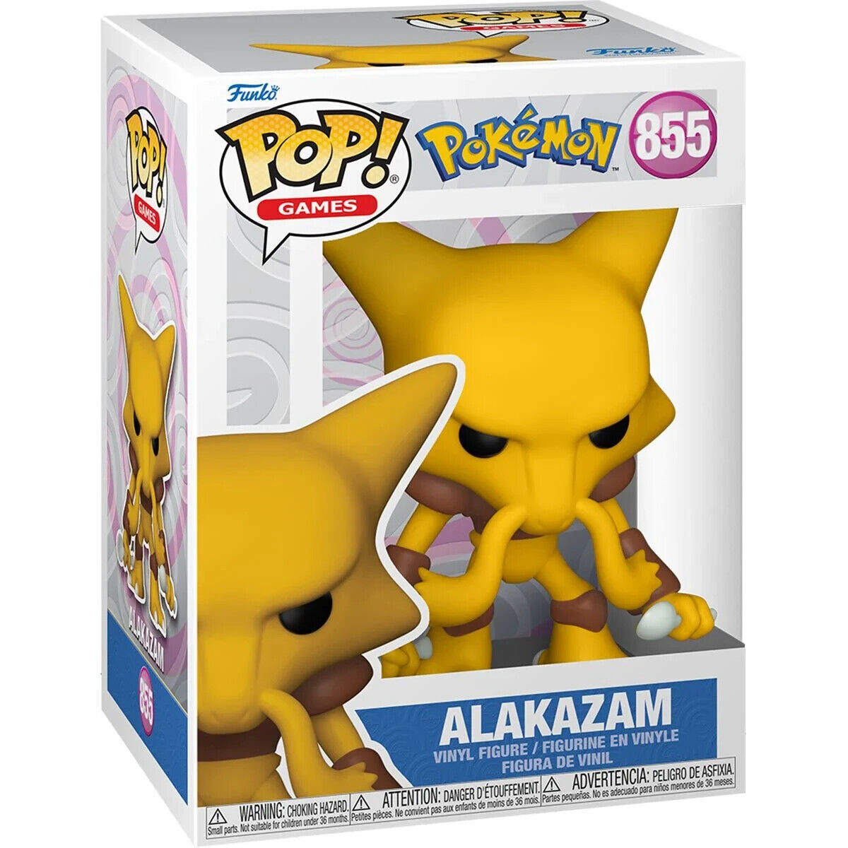 NEW SEALED 2022 Funko Pop Figure Pokemon Alakazam