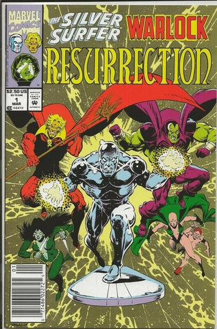 Silver Surfer Warlock Resurrection #1 ORIGINAL Vintage 1993 Marvel Comics 