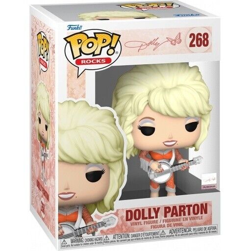 NEW SEALED Funko Pop Figure Dolly Parton 268