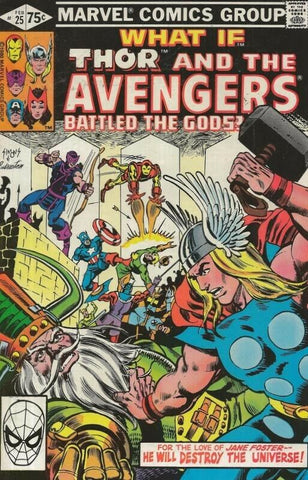 What If #25 ORIGINAL Vintage 1981 Marvel Comics Thor Avengers