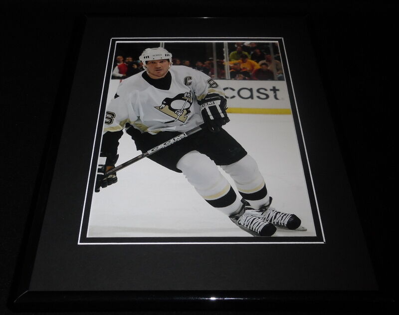 Mario Lemieux Pittsburgh Penguins Framed 11x14 Photo Display 