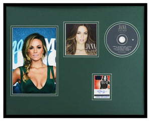 Jana Kramer Signed Framed 16x20 Photo & Thirty One CD Display PANINI