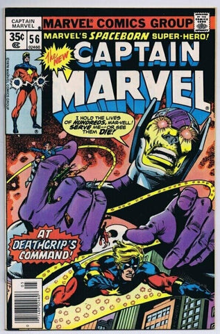 Captain Marvel #56 ORIGINAL Vintage 1978 Marvel Comics  