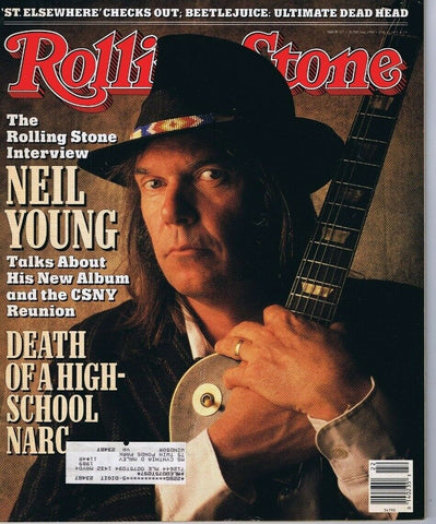 VINTAGE June 2 1988 Rolling Stone Magazine #527 Neil Young