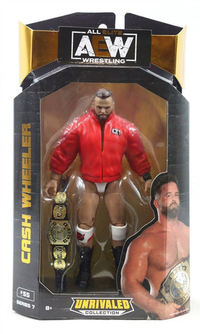 NEW SEALED 2022 AEW Unrivaled Cash Wheeler Action Figure