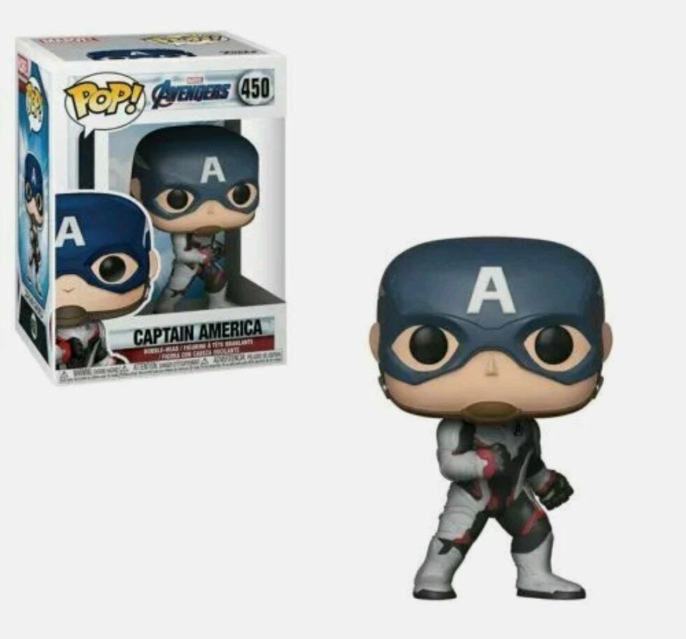 NEW SEALED Funko Pop Figure Avengers Captain America 450 Chris Evans