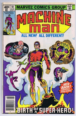 Machine Man #10 ORIGINAL Vintage 1979 Marvel Comics  