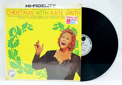 VINTAGE Christmas With Kate Smith Rondo LP Vinyl Record Album  