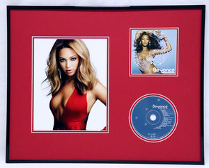 Beyonce Framed 16x20 Dangerously In Love CD & Photo Set