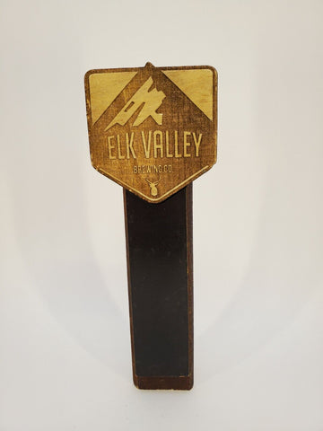 ORIGINAL Vintage Elk Valley Brewing Co Beer Tap Handle