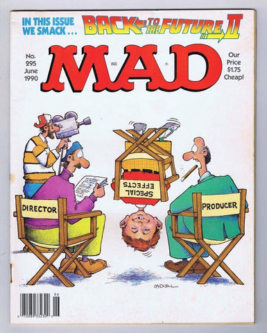 ORIGINAL Vintage June 1990 Mad Magazine Back to the Future II