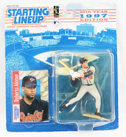 VINTAGE 1997 Starting Lineup SLU Action Figure Roberto Alomar Orioles