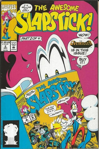 Slapstick #2 ORIGINAL Vintage 1992 Marvel Comics 