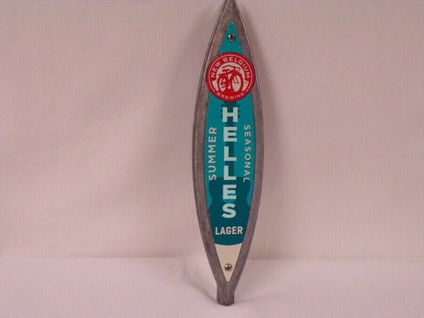 ORIGINAL Vintage New Belgium Brewing Helles Summer Lager Beer Tap Handle