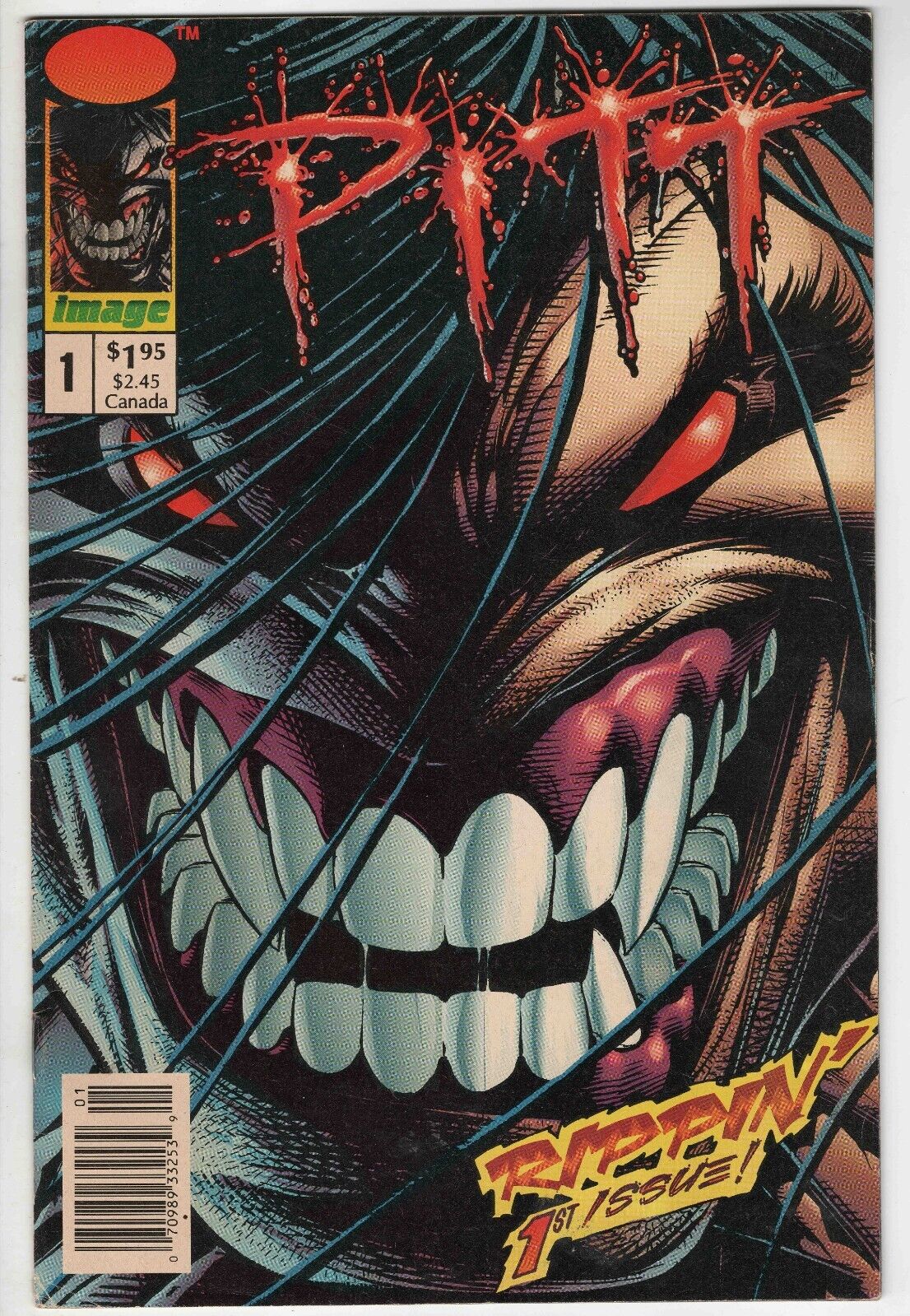 Pitt #1 Vintage 1993 Image Comics