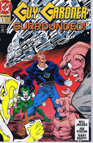 Guy Gardner Warrior #9 ORIGINAL Vintage 1993 DC Comics 