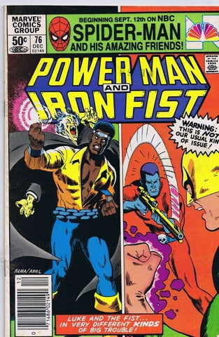 Power Man and Iron Fist #76 ORIGINAL Vintage 1981 Marvel Comics