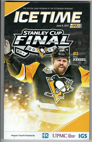 June 8 2017 Nashville @ Pittsburgh Penguins Stanley Cup Program Pens Win 6-0