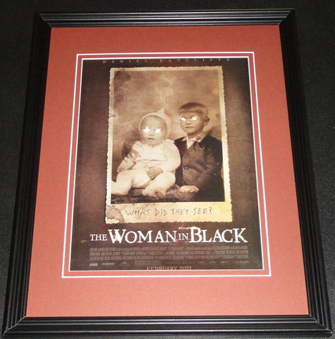 The Woman in Black 2012 Daniel Radcliffe 11x14 Framed ORIGINAL Advertisement